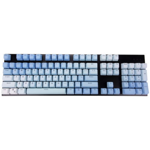 Keycaps v barvě Blue Lady, PBT, Backlit 104 Key