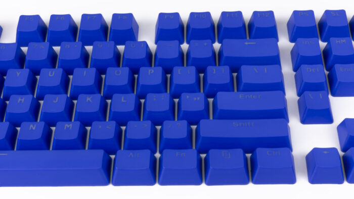 Dark Blue Keycaps PBT Backlit 104 Key
