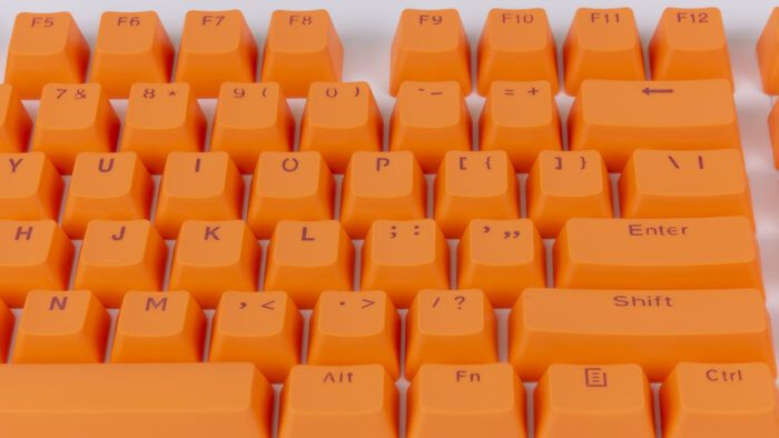 Orange Keycaps PBT Backlit 104 Key