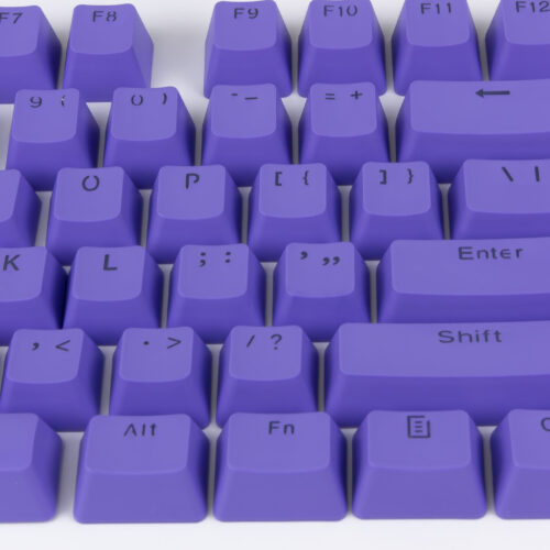 Purple Keycaps PBT Backlit 104 Key