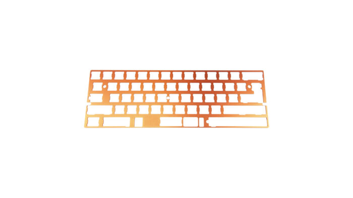 Mechanical Keyboard 60% Plate Orange
