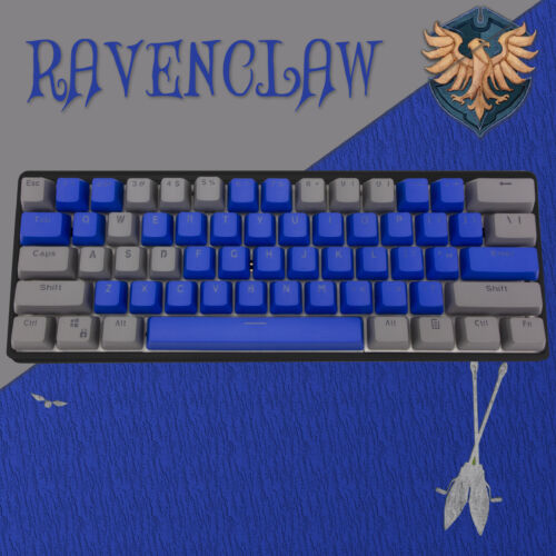 60% herní mechanická klávesnice v barvě Ravenclaw
