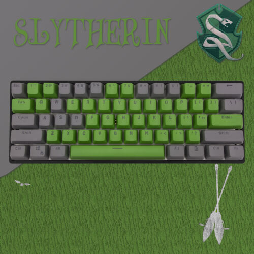 60% herní mechanická klávesnice v barvě Slytherin